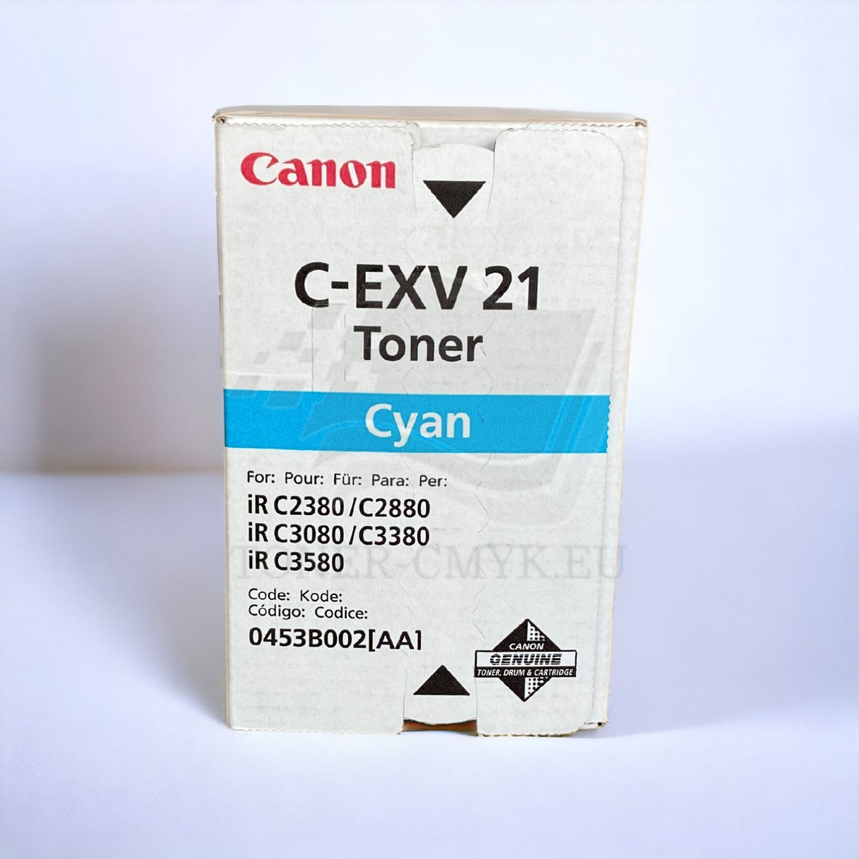 "Original Canon 0453B002 / C-EXV21 Tonerkartusche Cyan für iR C2380i C3580 NEU