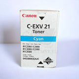 "Original Canon 0453B002 / C-EXV21 Tonerkartusche Cyan für iR C2380i C3580 NEU