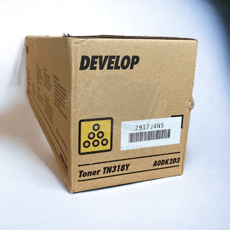 "Original Develop TN318 Toner Jaune A0DK2D3 pour Ineo + 20 20P Plus20 Plus 20P^