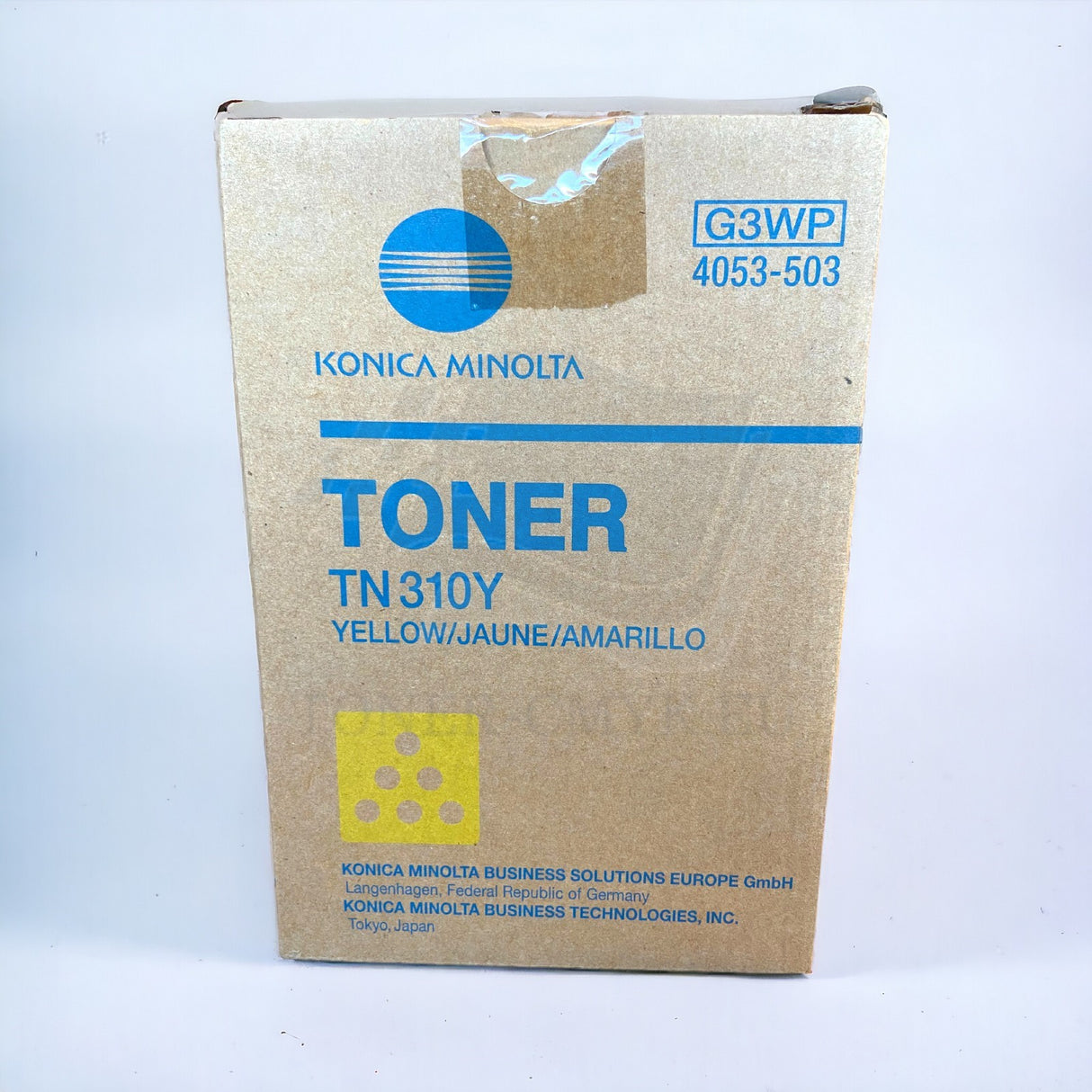 Original Konica Minolta TN310Y TONER Yellow G3WP für BIZHUB C350 NEU OVP