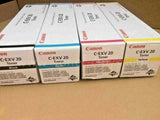 Canon C-EXV 20 Toner Set 0436B002 0437B002 0438B002 0439B002 CMYK NEU