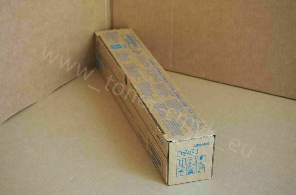 Toner d'origine Konica Minolta Cyan A33K450 Bizhub C 284/Bizhub C 224 e