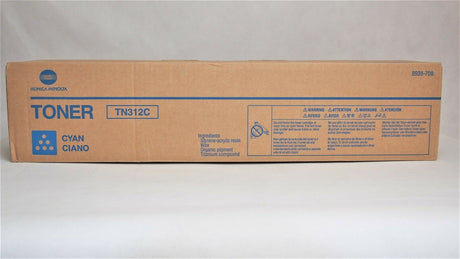 Konica Minolta 8938-708 / TN312C Toner Cyan Bizhub C300 C352 C352P