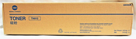 Original Konica Minolta A8H5050 TN812 Toner Black (Black) for Bizhub 758 958