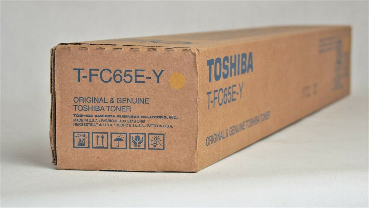 ''Originální Toshiba T-FC65E-Y / 6AK00000185 toner žlutý (žlutý) pro E-Studio 5540