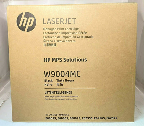 "Toner HP d'origine W9004MC noir pour LaserJet E60055-75 E62555-75 A-PRODUIT NOUVEAU